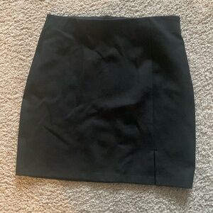 Black mini skirt NWT